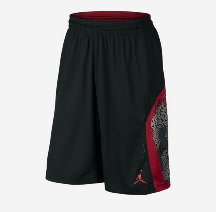 pantalón corto de baloncesto Nike negro